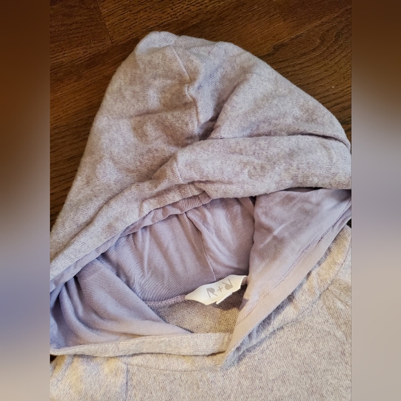 Girls R+R size Large 12/14 light purple hoodie sweater - Picture 6 of 7